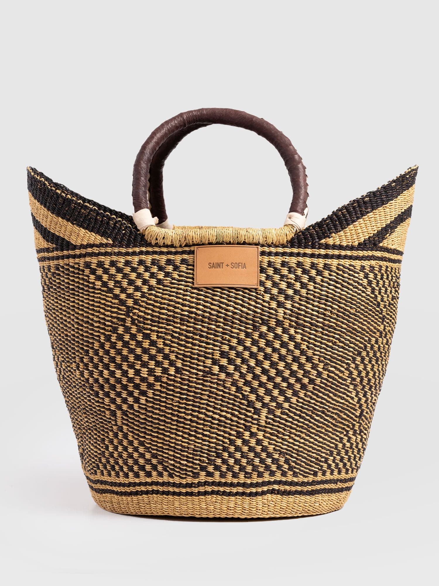 Heidi Large Basket Bag - Navy - Women's Handbags | Saint + Sofia® USA